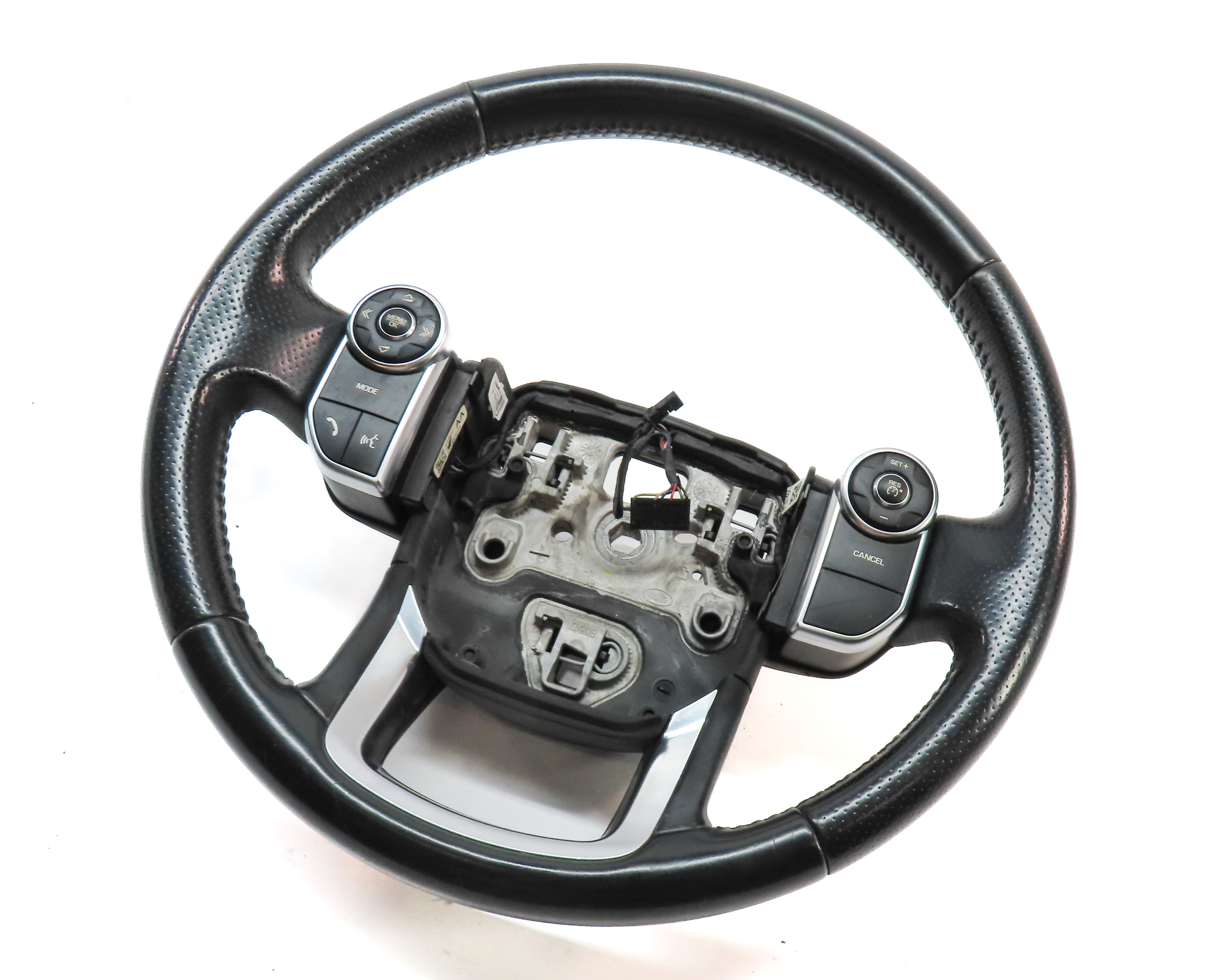 2014-2019 RANGE ROVER SPORT STEERING WHEEL w/SWITCHES (Black) — exact item pictured
